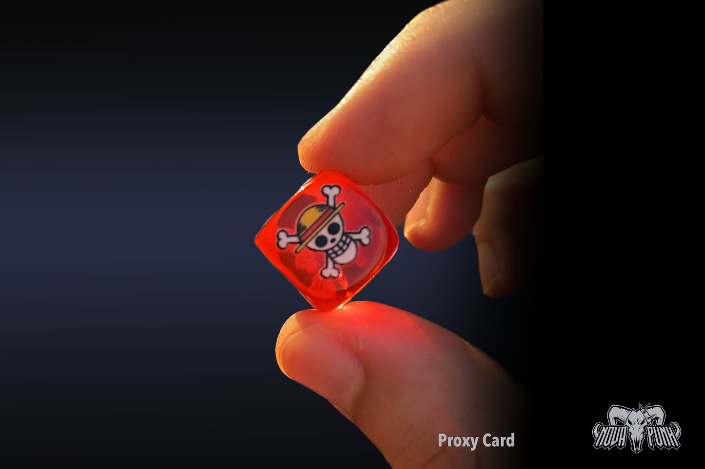 Luffy Dado Custom - One Piece TCG - gameboard - dice