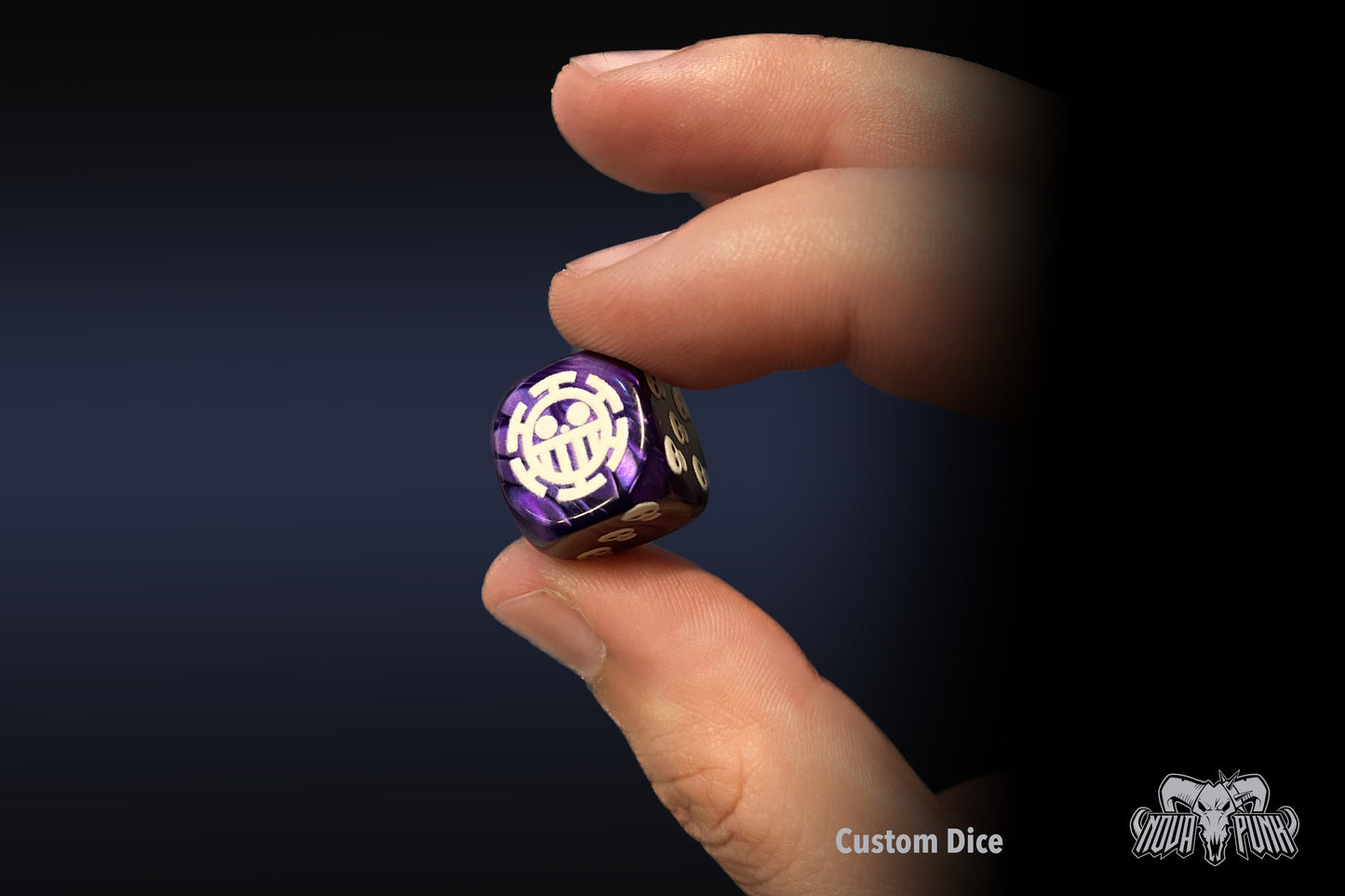 Dado Custom - One Piece TCG - gameboard - dice - Law