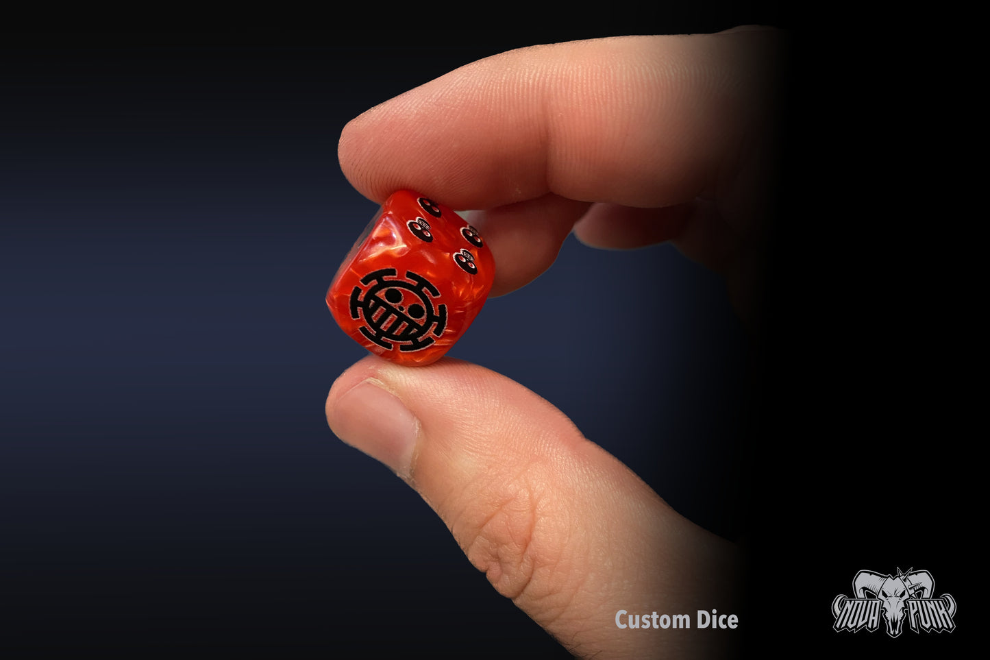 Dado Custom - One Piece TCG - gameboard - dice - Law