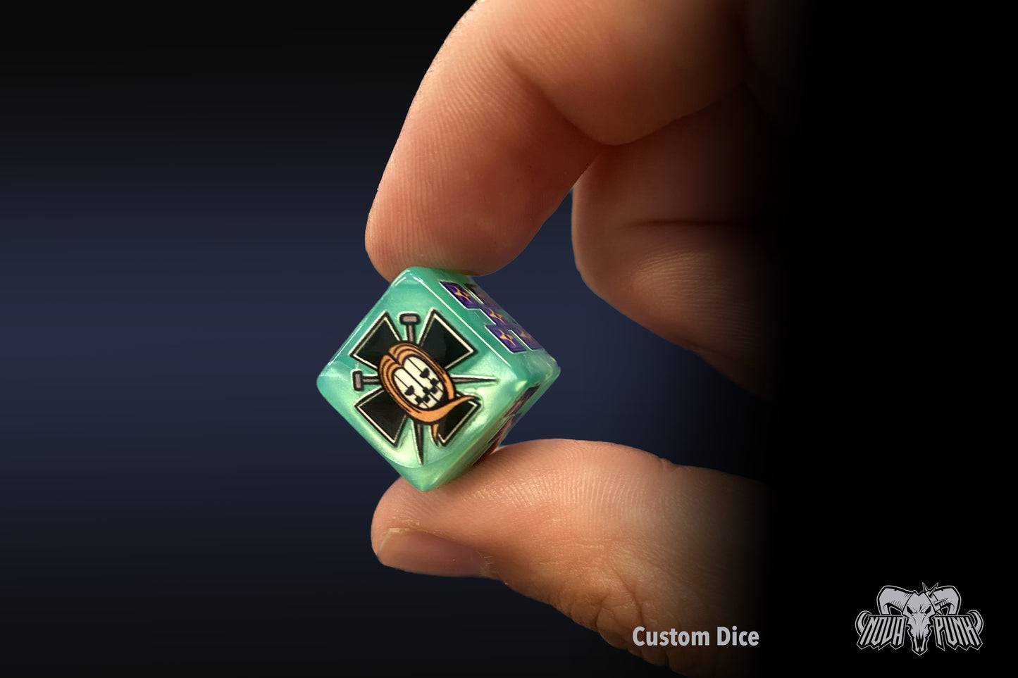 Dado Custom - One Piece TCG - gameboard - dice - Basil