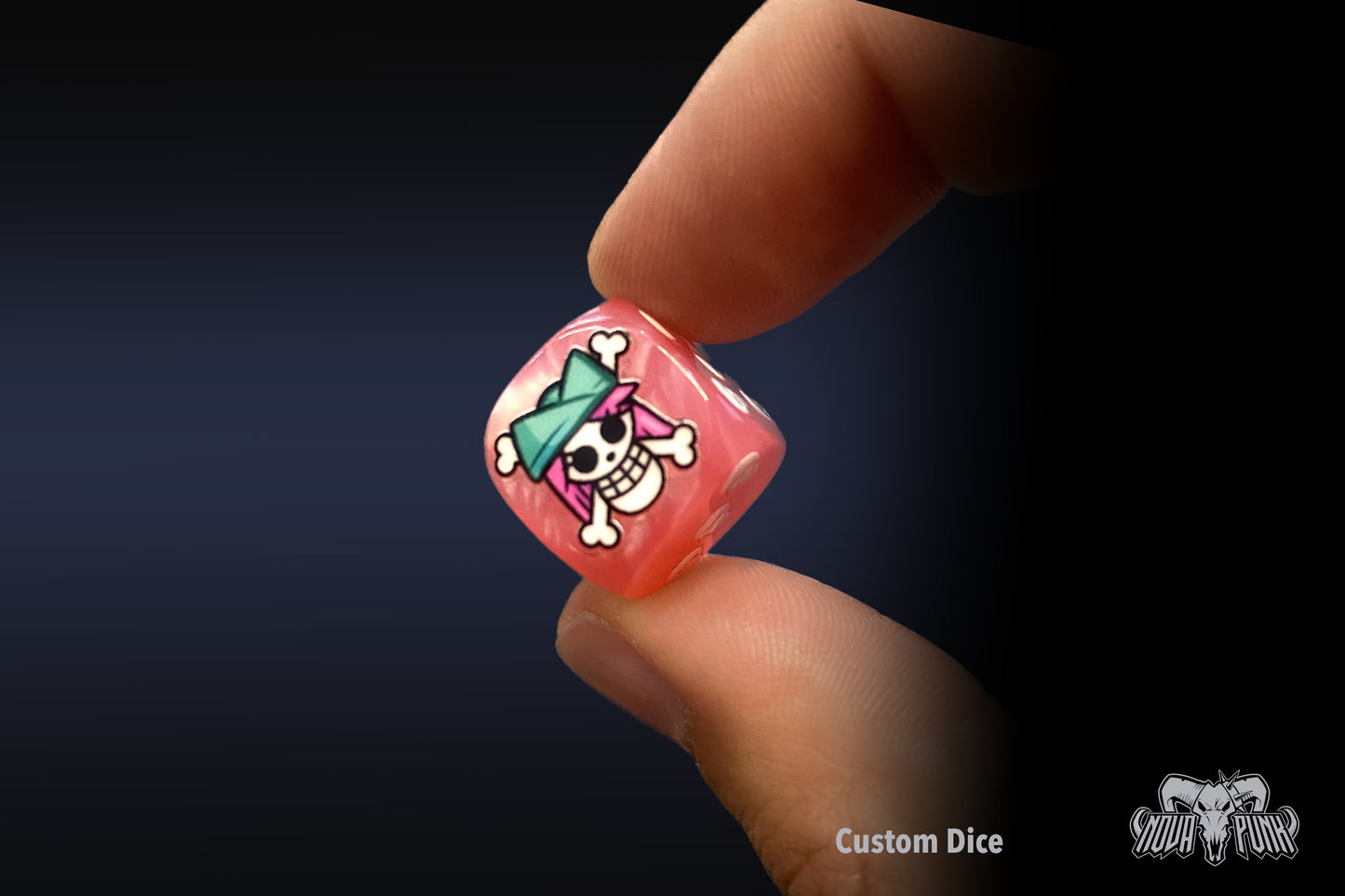 Dado Custom - One Piece TCG - gameboard - dice - Bonney