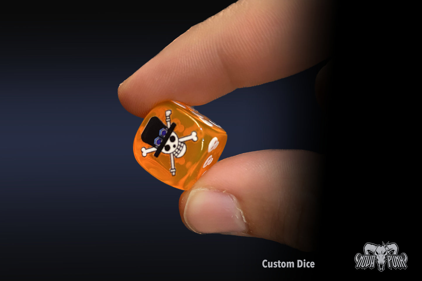 Dado Custom - One Piece TCG - gameboard - dice - Sabo