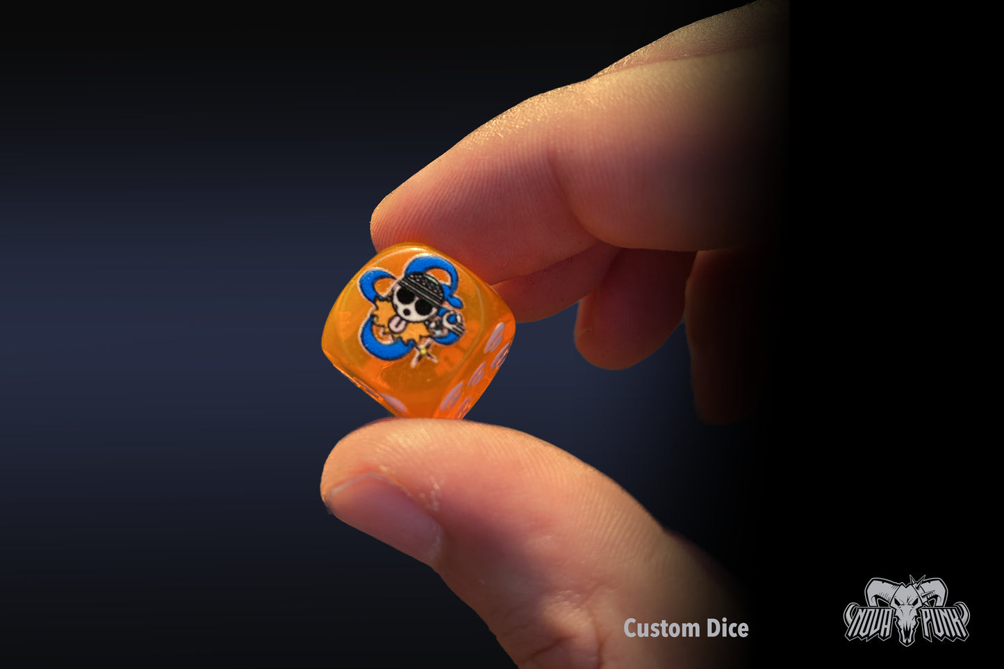 Dado Custom - One Piece TCG - gameboard - dice - Nami