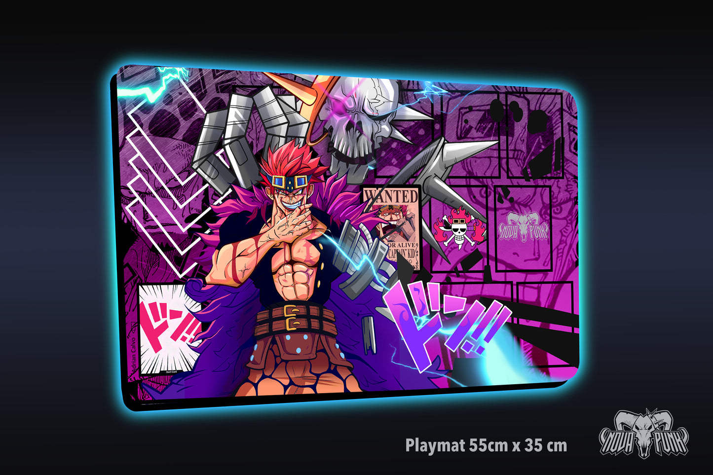 Kid Playmat - One Piece TCG - Nova Punk original Desing