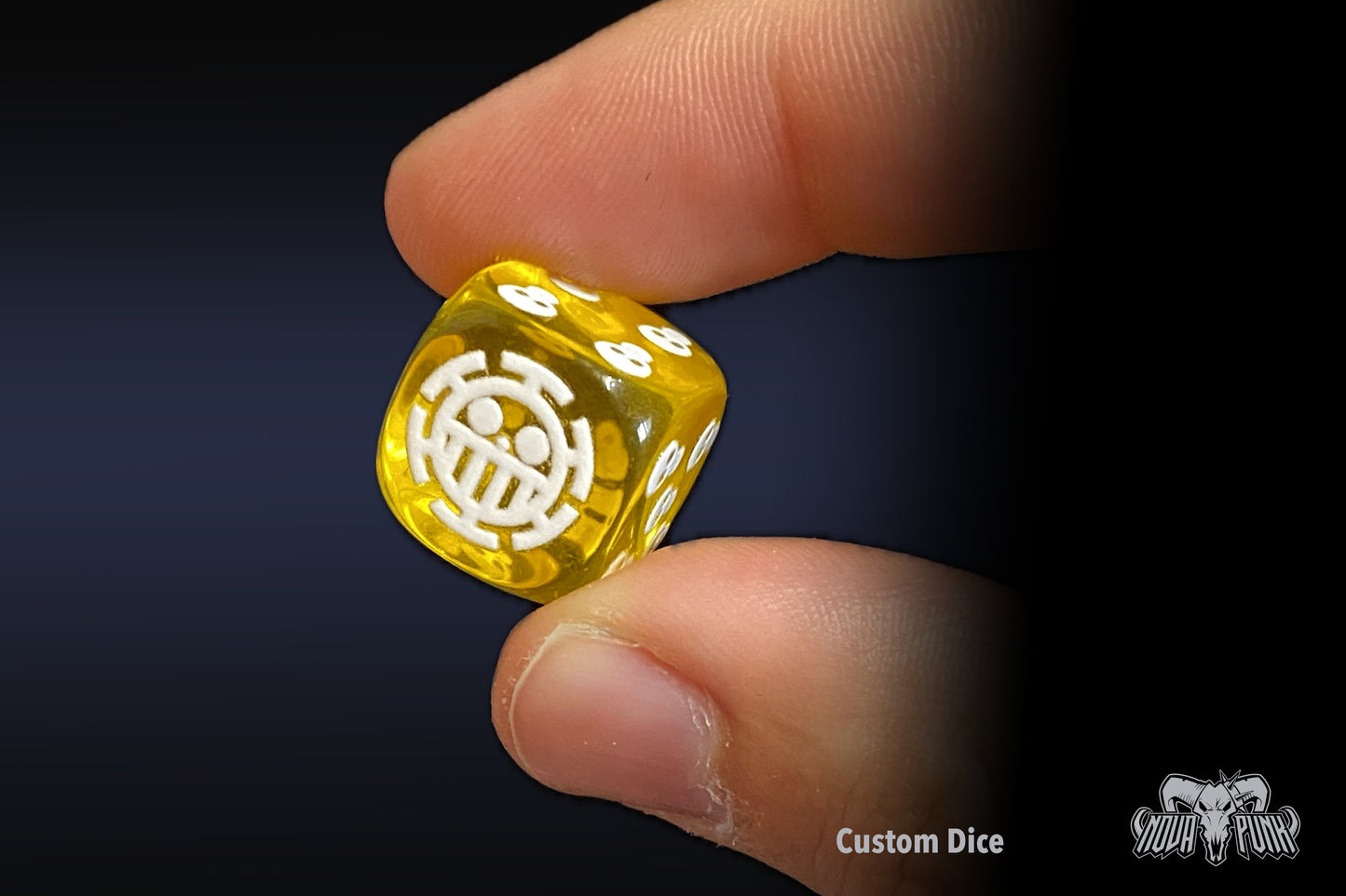Dado Custom - One Piece TCG - gameboard - dice - Law