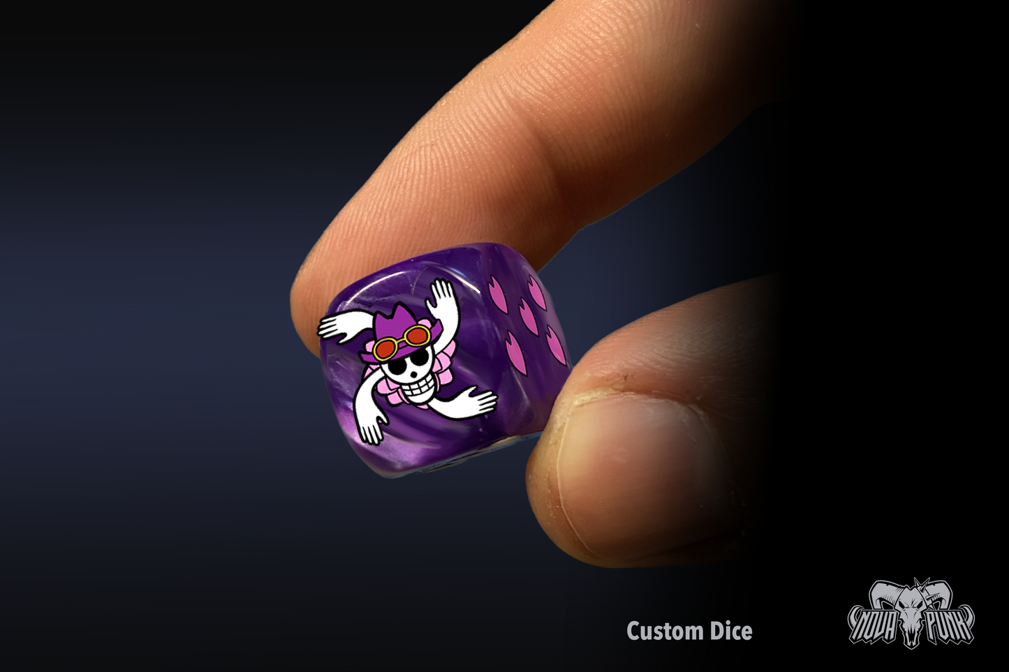 Robin Dado Custom - One Piece TCG - gameboard - dice
