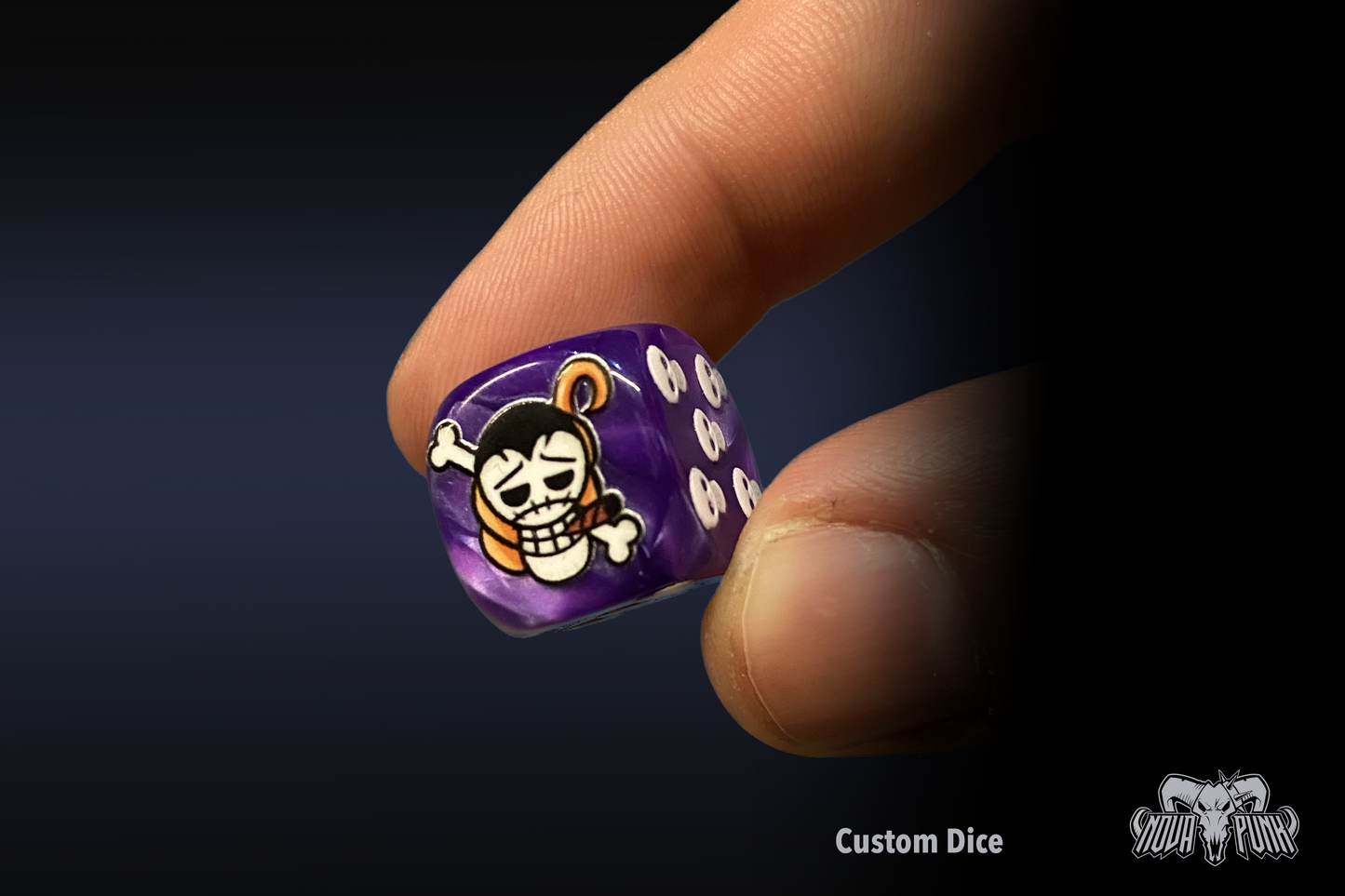 Dado Custom - One Piece TCG - gameboard - dice - Croco
