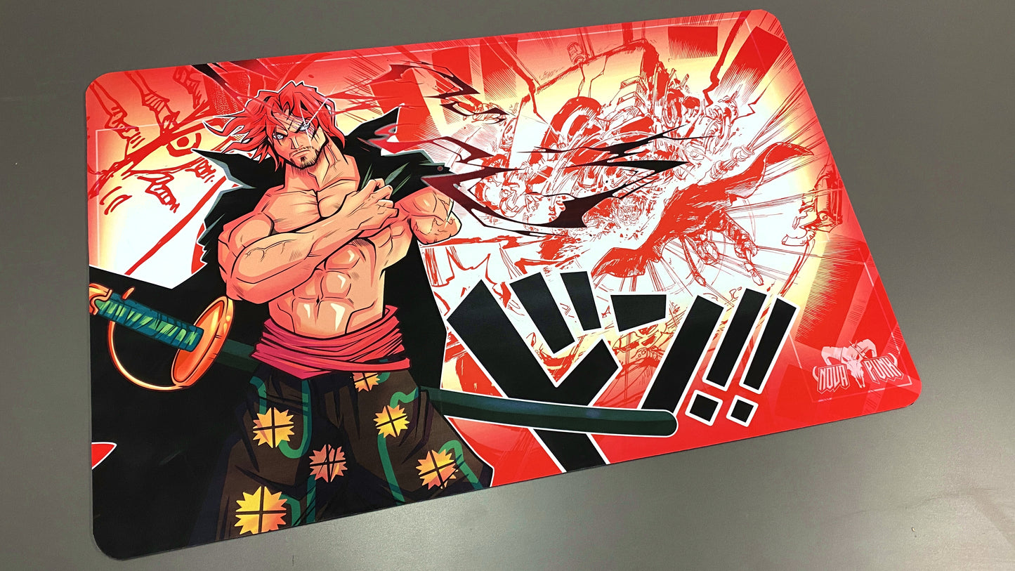 PRE- SALE PACK Leader holo + Shanks Playmat - One Piece TCG - Nova Punk original Desing