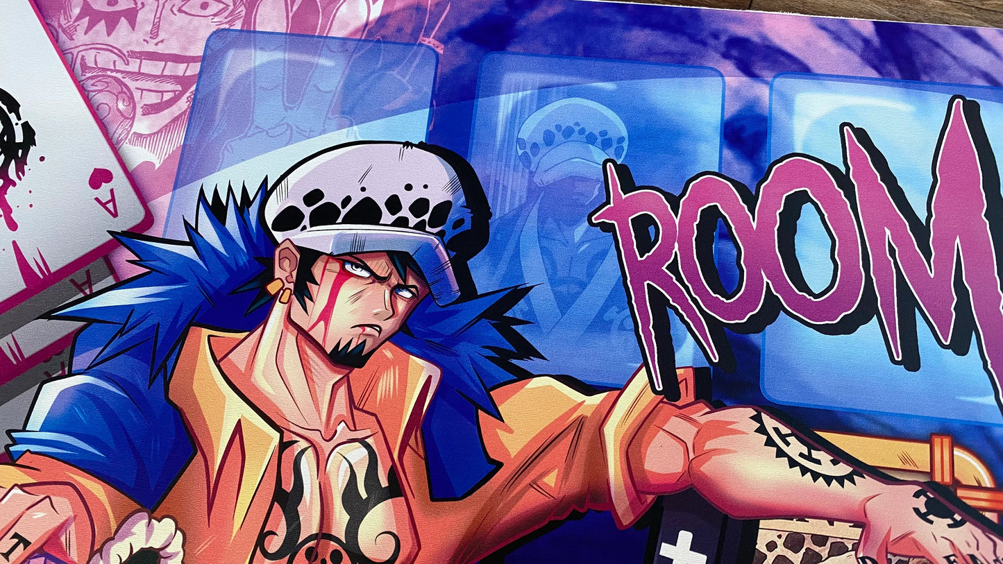 Law Playmat - One Piece TCG - Nova Punk original Desing