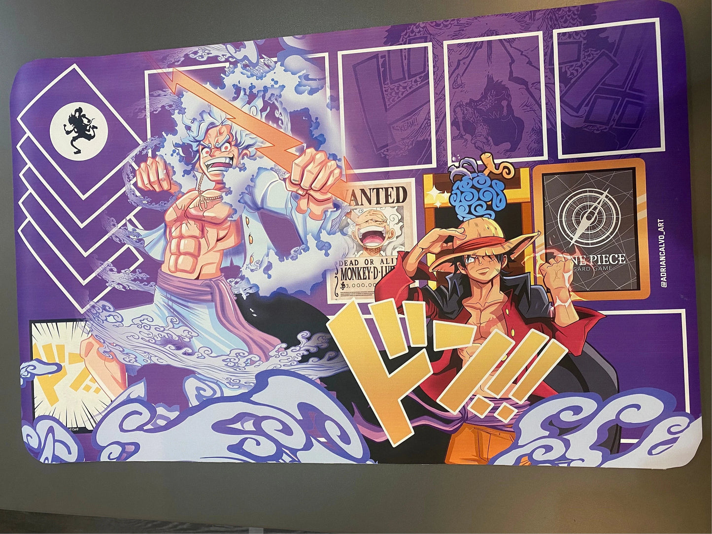 Gear 5 Playmat - One Piece TCG - Nova Punk original Desing