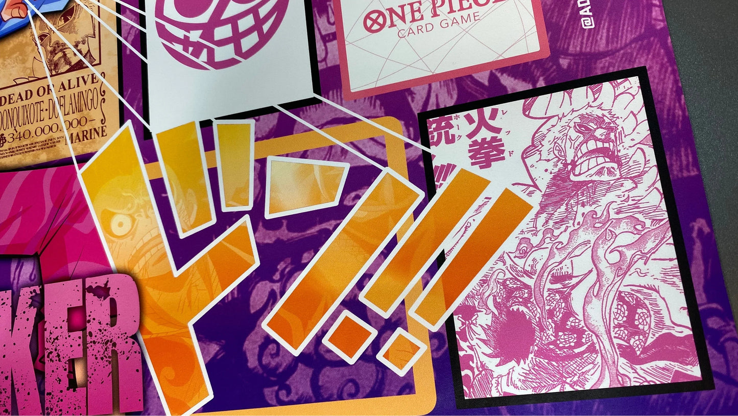 Doflamingo Playmat - One Piece TCG - Nova Punk original Desing