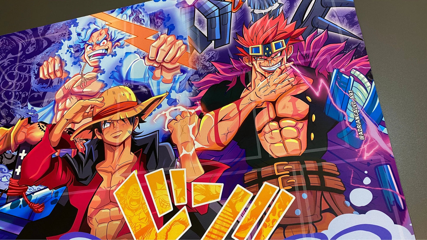 Supernovas Playmat - One Piece TCG - Nova Punk original Desing