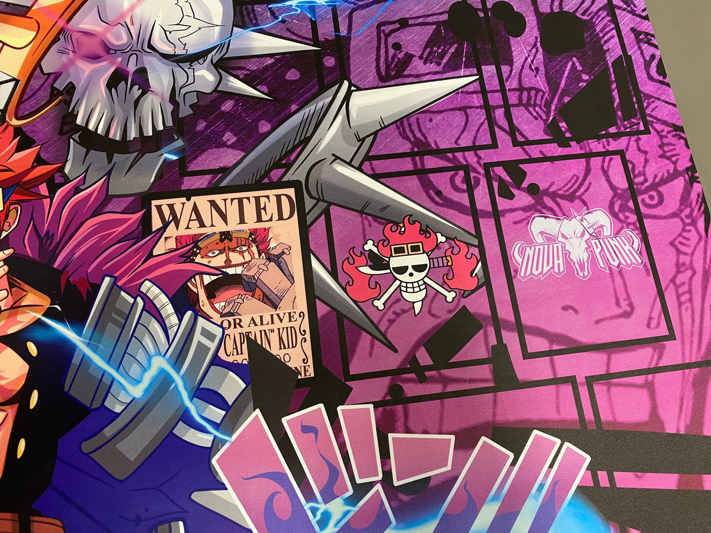 Kid Playmat - One Piece TCG - Nova Punk original Desing