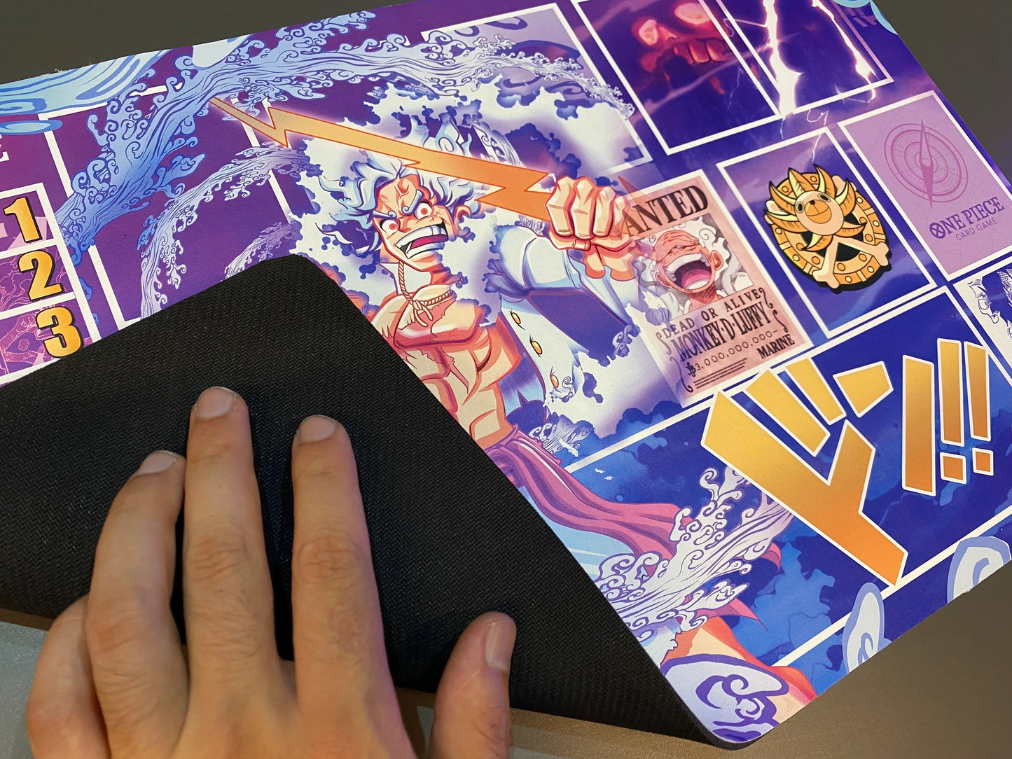 Gear 5 Playmat - One Piece TCG - Nova Punk original Desing