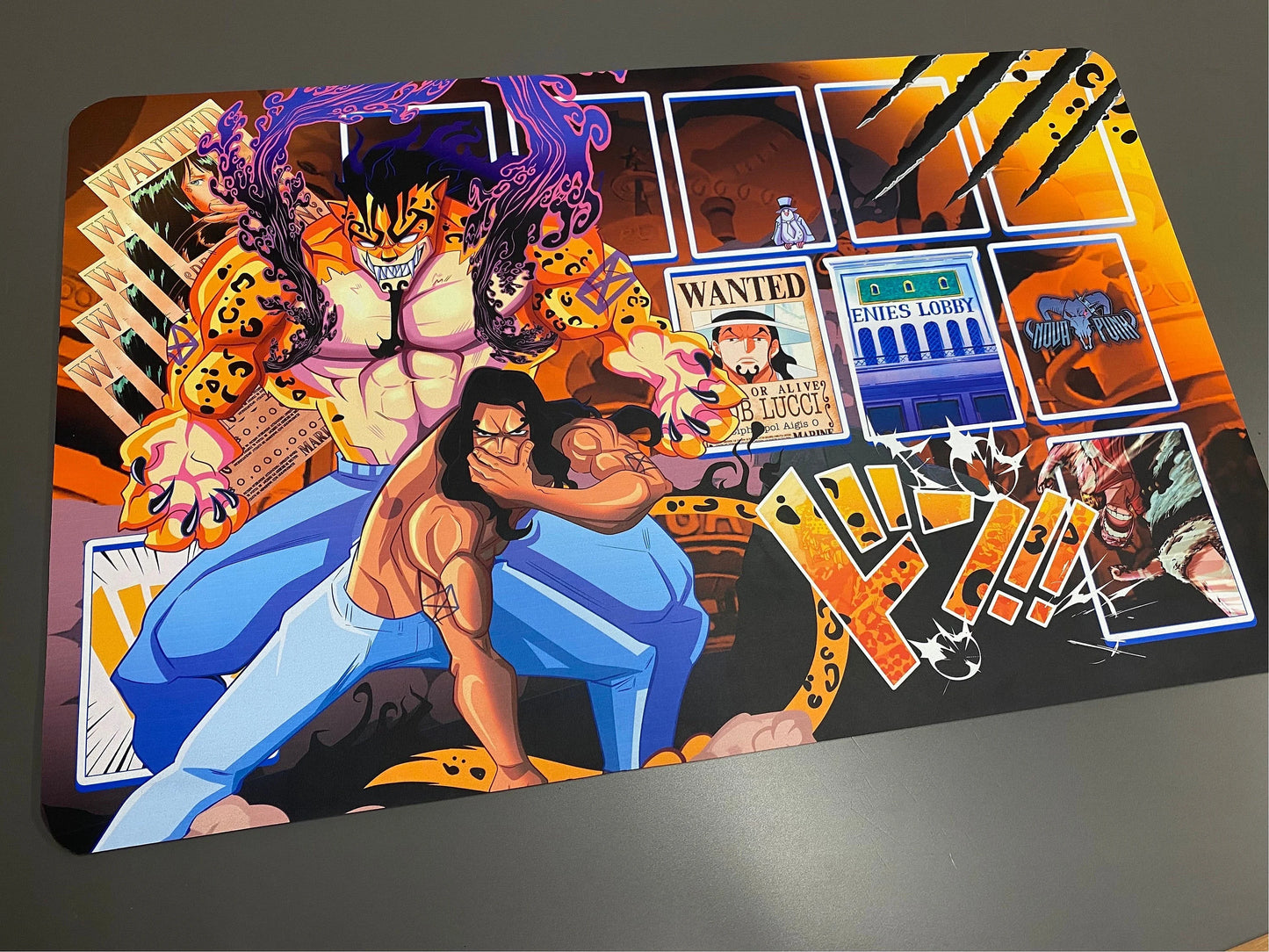 Lucci Playmat - One Piece TCG - Nova Punk original Desing