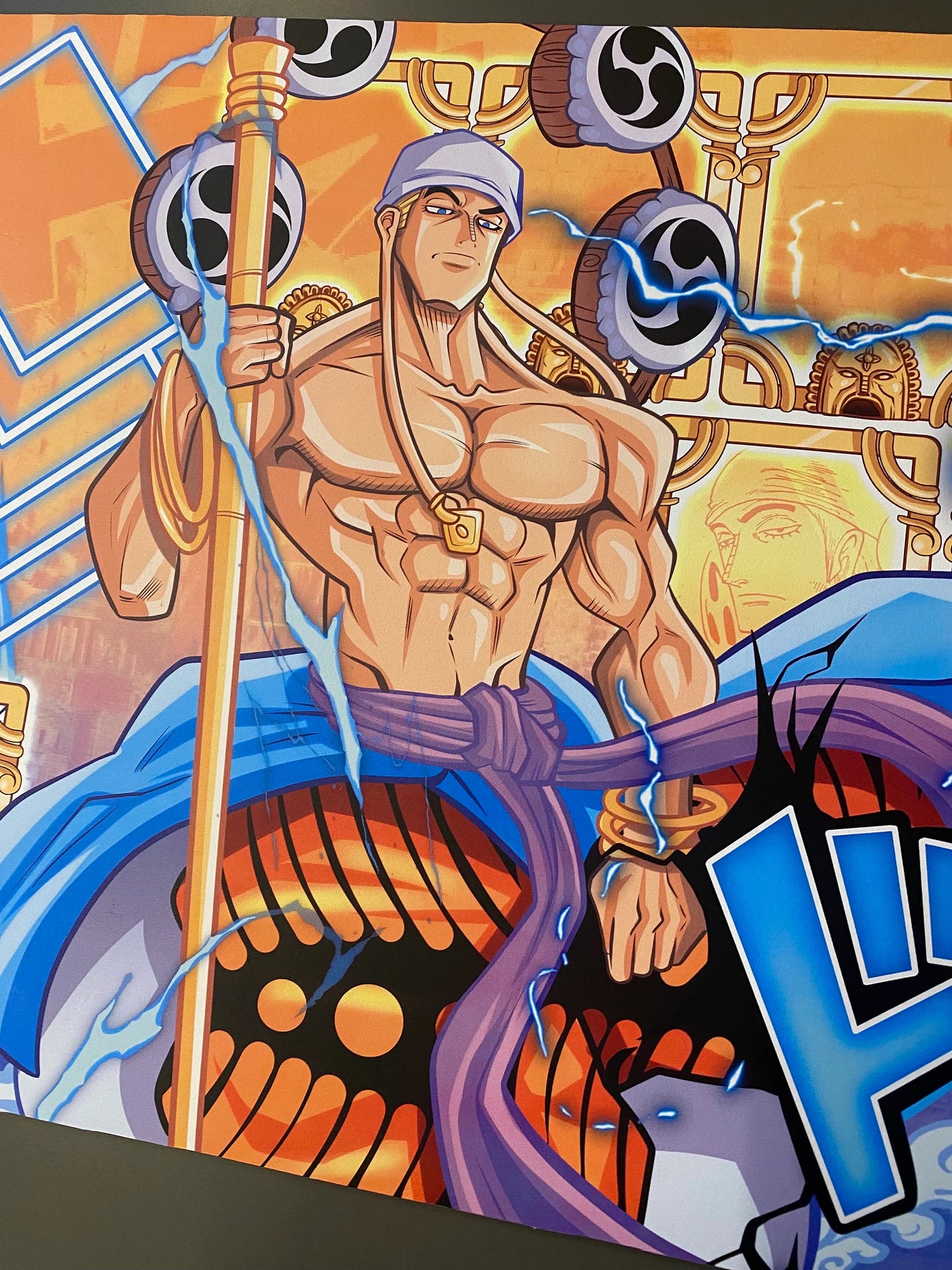 Enel Playmat - One Piece TCG - Nova Punk original Desing