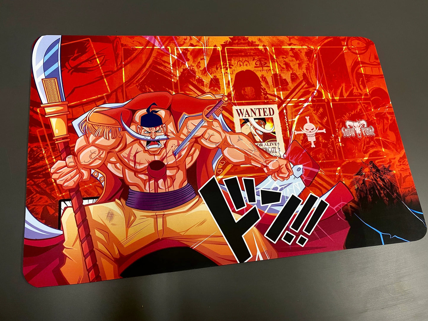 White Beard Playmat - One Piece TCG - Nova Punk original Desing
