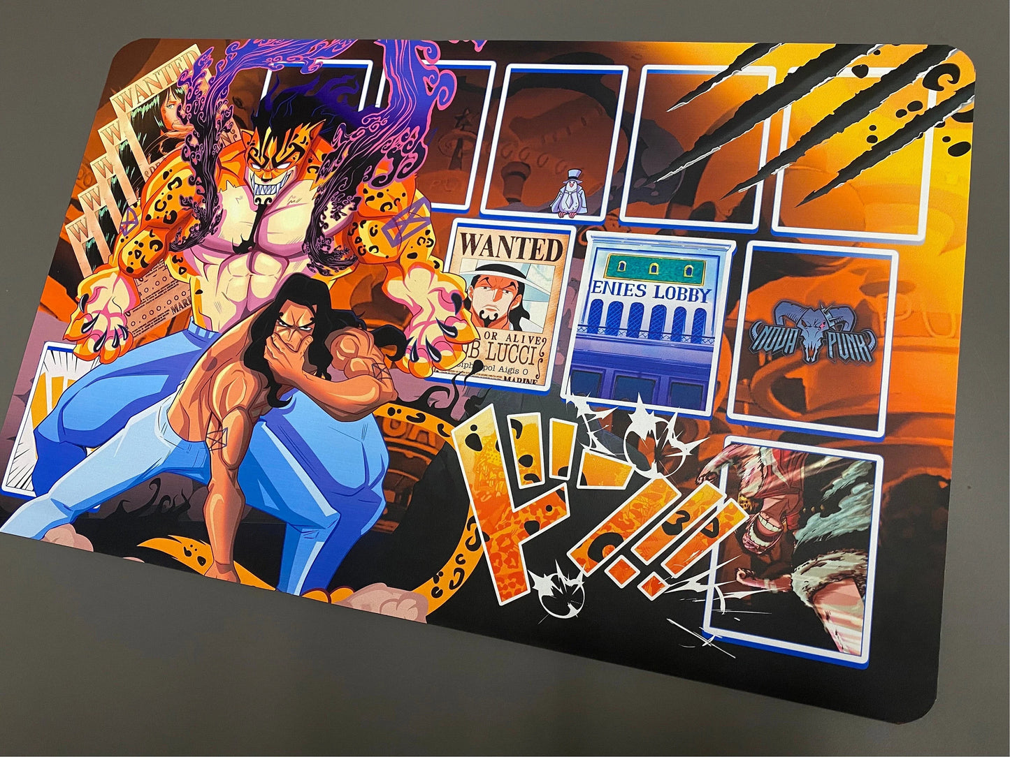 Lucci Playmat - One Piece TCG - Nova Punk original Desing