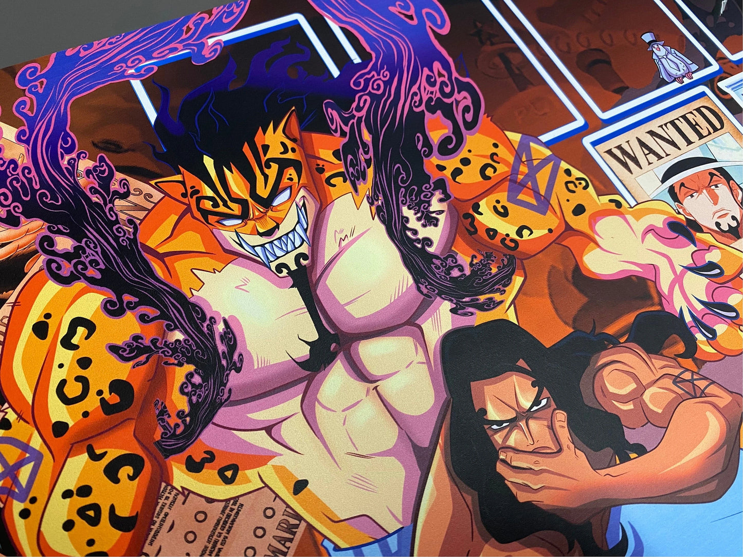 Lucci Playmat - One Piece TCG - Nova Punk original Desing