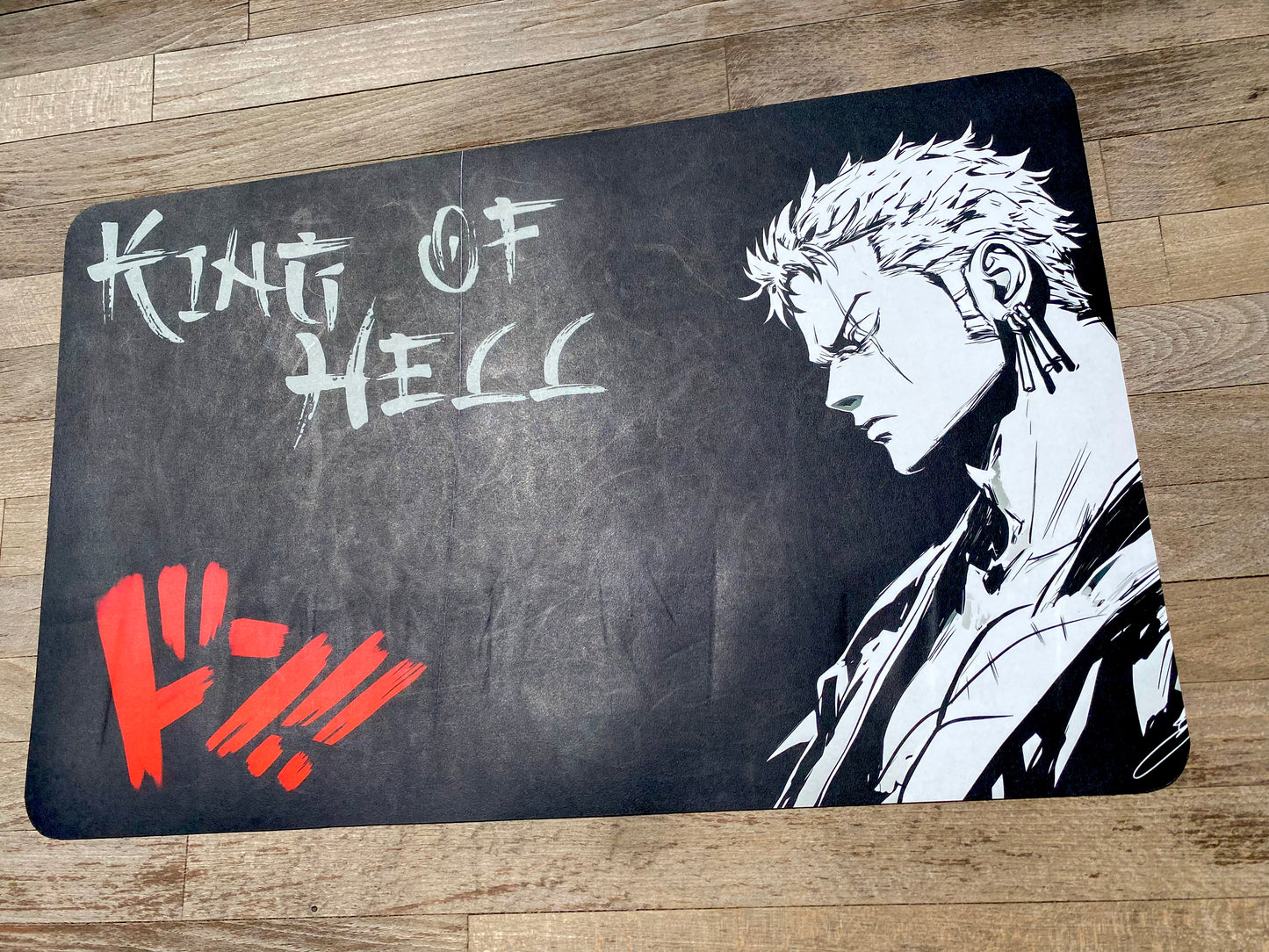 King of hell Playmat - One Piece TCG - Nova Punk original Desing