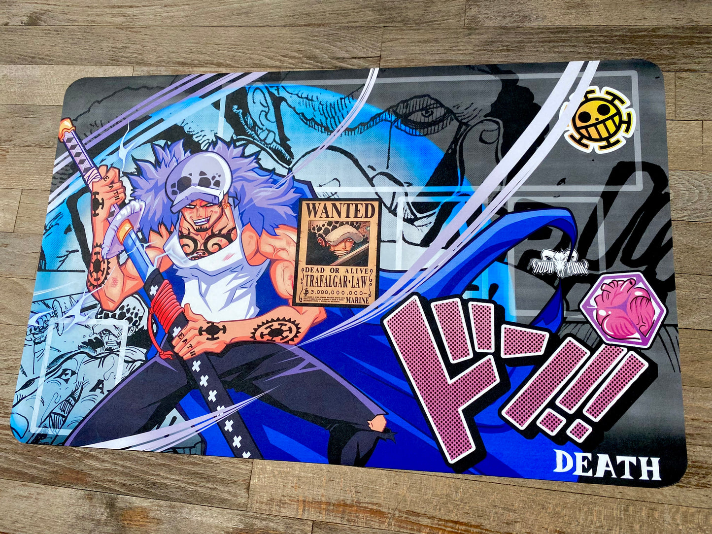 Trafalgar Law Playmat - One Piece TCG - Nova Punk original Desing