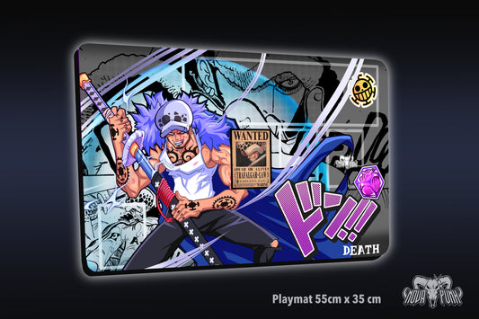 Trafalgar Law Playmat - One Piece TCG - Nova Punk original Desing