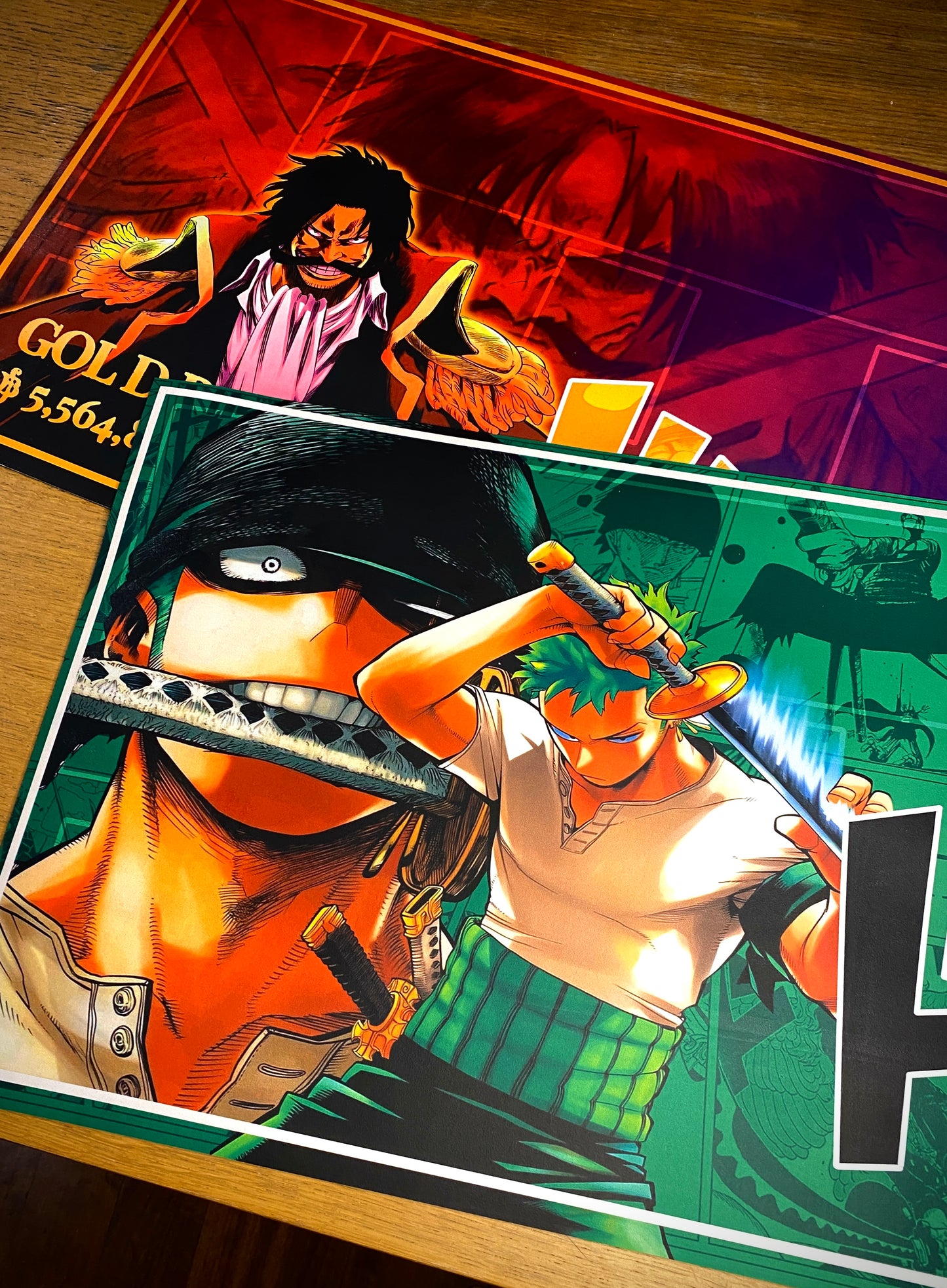 Zoro Roronoa pírate hunter Playmat - One Piece TCG  op12- Nova Punk original Desing