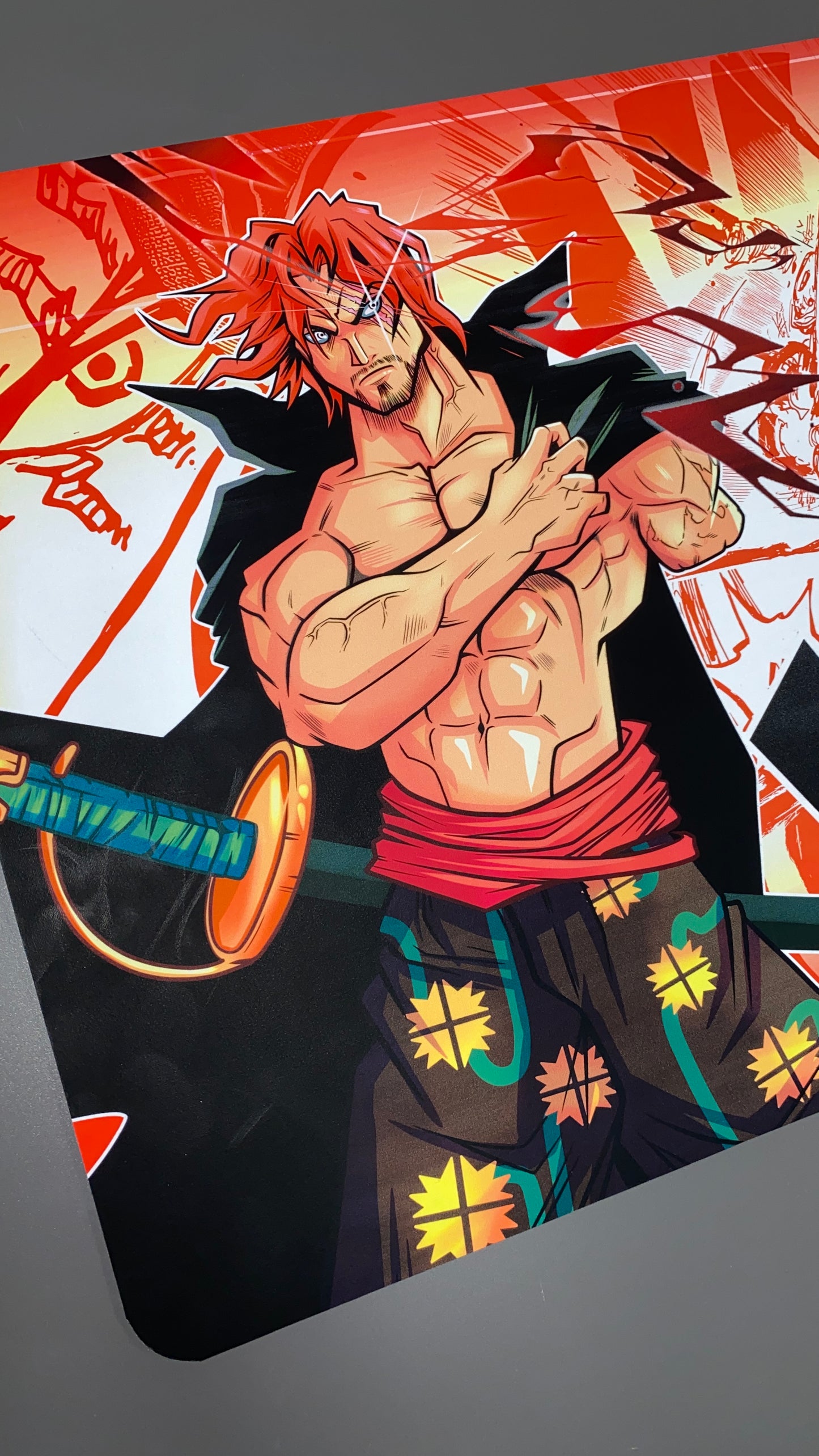 Shanks Playmat - One Piece TCG - Nova Punk original Desing