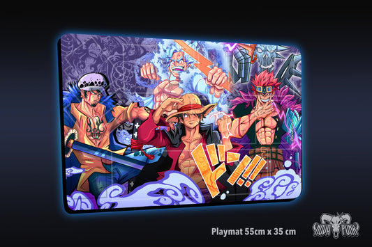 Supernovas  Playmat - One Piece TCG - Nova Punk original Desing