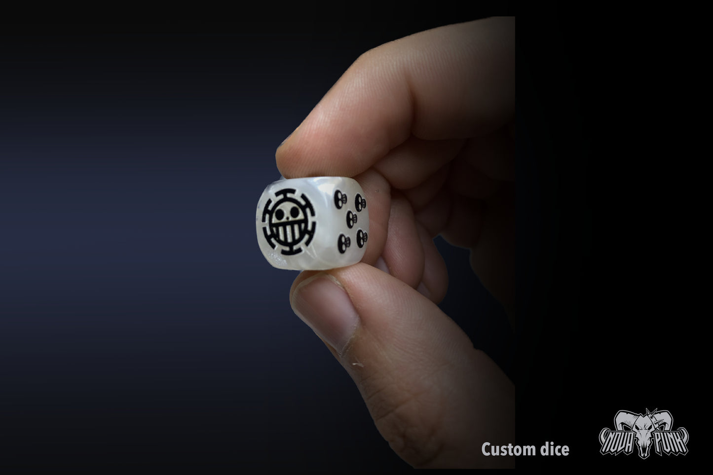 Dado Custom - One Piece TCG - gameboard - dice - Law