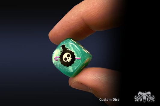 Dado Custom - One Piece TCG - gameboard - dice - Brook