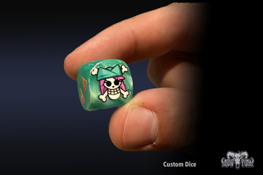Dado Custom - One Piece TCG - gameboard - dice - Bonney