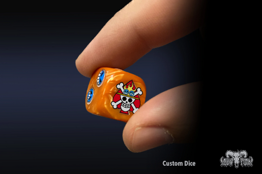 Dado Custom - One Piece TCG - gameboard - dice - Ace