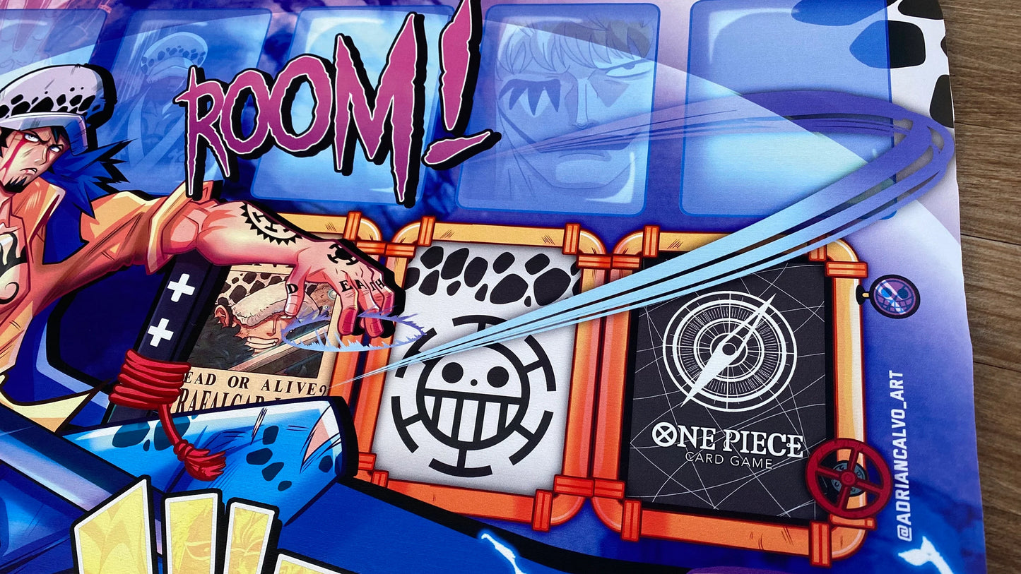 Law Playmat - One Piece TCG - Nova Punk original Desing