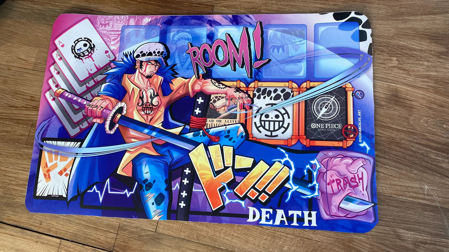 Law Playmat - One Piece TCG - Nova Punk original Desing